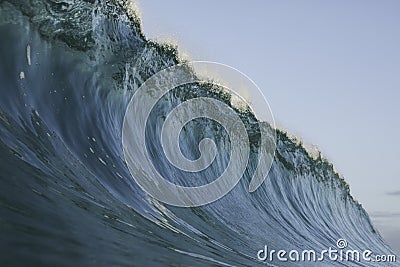 Perfect Wave Peak Stock Photo