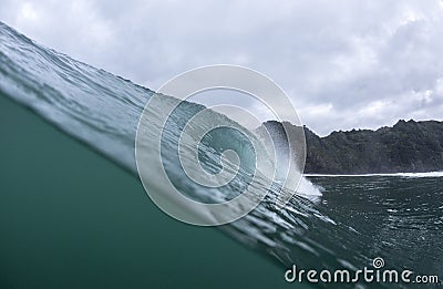 Perfect Wave Stock Photo