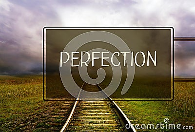 Perfection concept Stock Photo