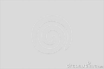 Perforated holes. Seamless metal grille. Wire fence isolated on white background. Circle pattern. illustration Cartoon Illustration