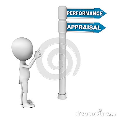 Performance appraisal Stock Photo