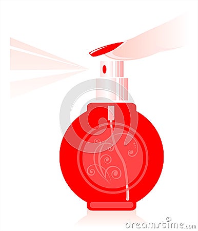 Perfum Vector Illustration