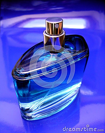 Perfume bottle Stock Photo