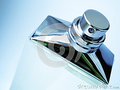 Perfume bottle Stock Photo