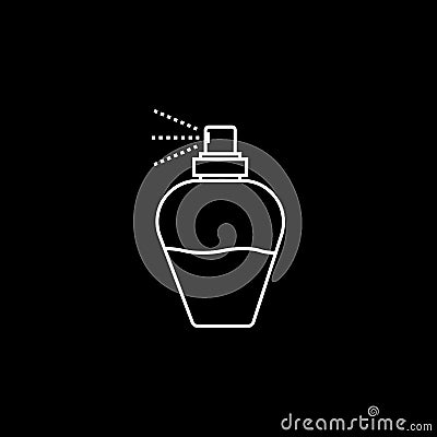 Perfume Bottle. Eps-10. Vector Illustration