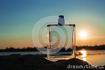 Male perfume Stock Photo