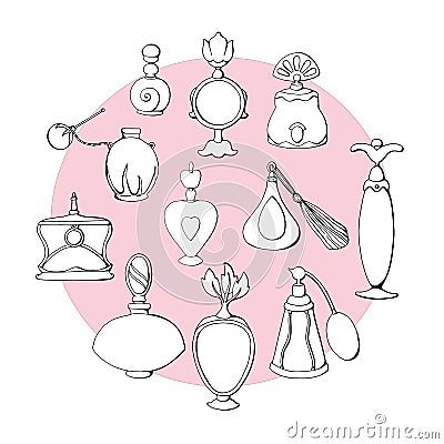 Perfume I Vector Illustration