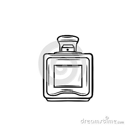 Perfume icon, outline Vector Illustration