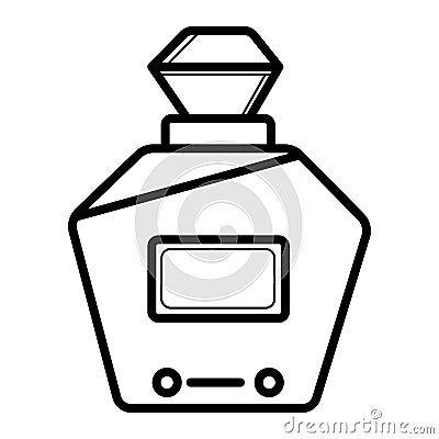 Perfume icon vector Cartoon Illustration