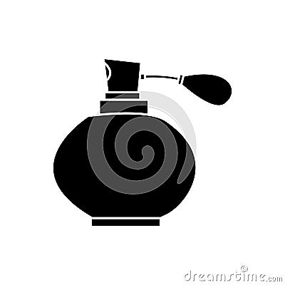 Perfume icon vector. Aroma illustration sign. Beauty symbol. ?osmetics logo. Vector Illustration