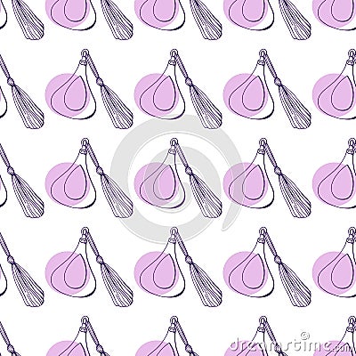 Perfume Pattern XIV Vector Illustration