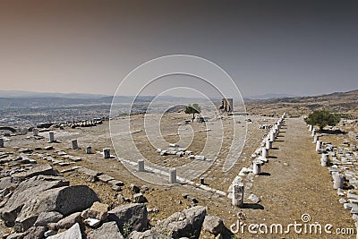 Pergamum-Turkey Stock Photo