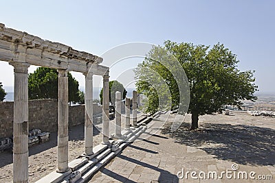 Pergamum-Turkey Stock Photo