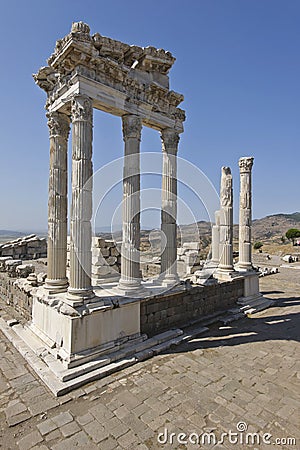 Pergamum-Turkey Stock Photo