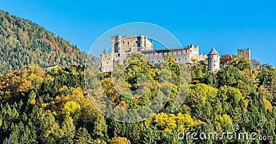 Pergine Castle located in Vasugana in Pergine Valsugana. Italy Stock Photo