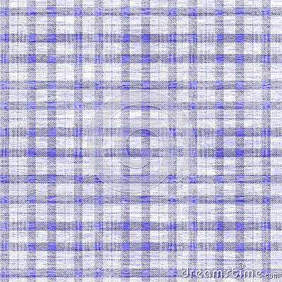 Peri purple plaid tartan color of the year seamless pattern texture. Tonal grunge check trendy textured background. Soft Stock Photo