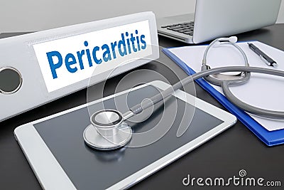 Pericarditis Stock Photo