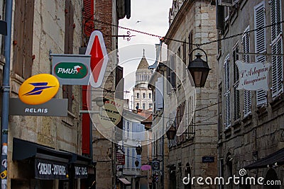 Perigueux, Dordogne, France June 03 2023 : Shopping Scenes: The Street Store Editorial Stock Photo