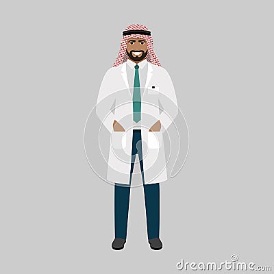 Periodontist medical specialist Vector Illustration