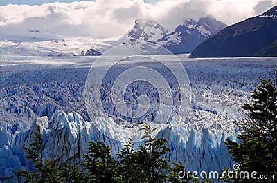 Perito Moreno Glacier, Patagonia Argentina Stock Photo