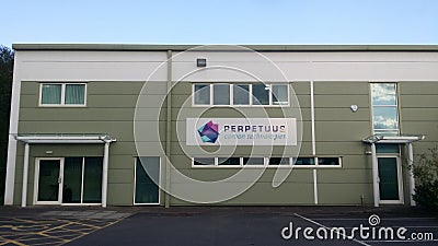 Perpetuus Company in Swansea Editorial Stock Photo