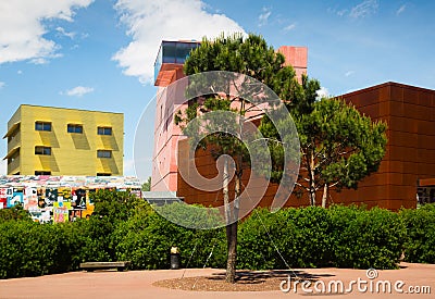 Theatre Archipel Perpignan Editorial Stock Photo