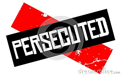 Persecuted attention sign Vector Illustration