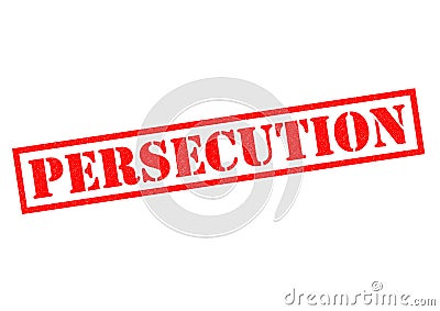 PERSECUTION Stock Photo