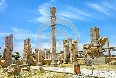 Persepolis Historical Site 06 Editorial Stock Photo