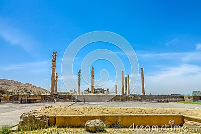 Persepolis Historical Site 03 Editorial Stock Photo