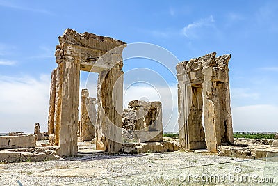 Persepolis Historical Site 20 Editorial Stock Photo