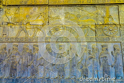 Persepolis Historical Site 13 Editorial Stock Photo