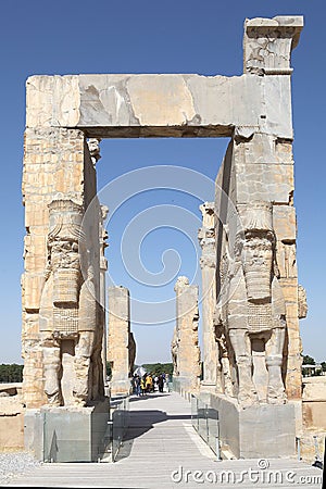 Persepolis Editorial Stock Photo