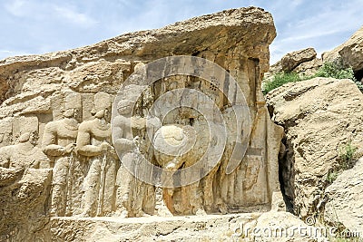 Persepolis Naqsh-e Rajab 02 Editorial Stock Photo