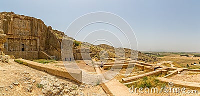 Persepolis royal tombs Editorial Stock Photo