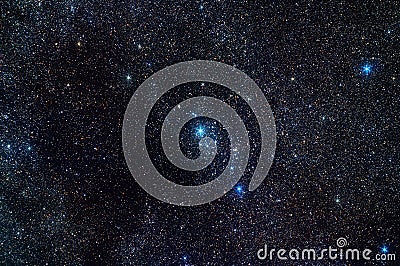 Perseus constellation Stock Photo