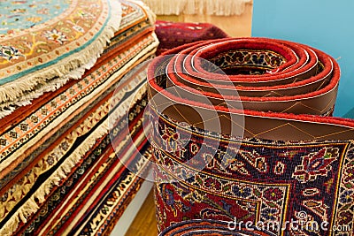 Persian carpets Stock Photo