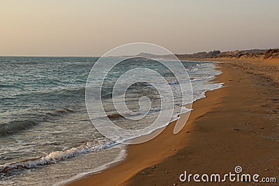 The Persian Gulf in Iran Stock Photo