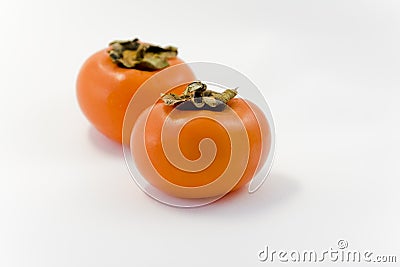 Persimmons Stock Photo