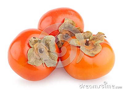 Persimmons Stock Photo