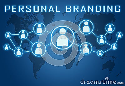 Personal Branding Stock Photo