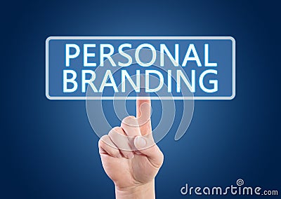 Personal Branding Stock Photo