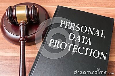 Personal data protection and security concept Stock Photo