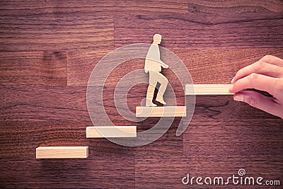 Personal development career Stock Photo