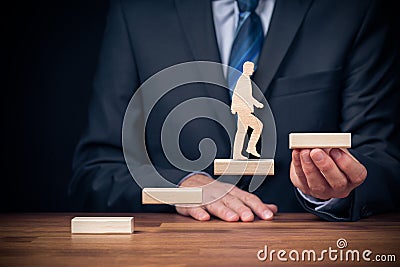 Personal development career Stock Photo