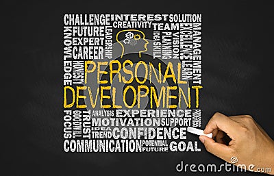 Personal development concept Stock Photo