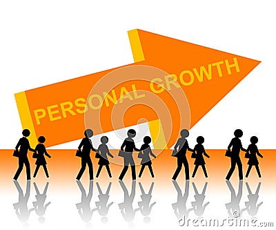 Personal growth Stock Photo