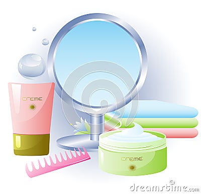 Personal Hygiene Vector Illustration