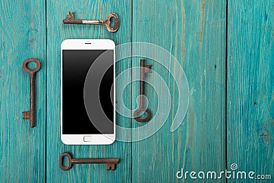 personal information security concept Stock Photo