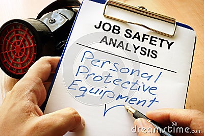 Personal protective equipment PPE. Stock Photo